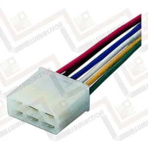 6-pin female 250 type