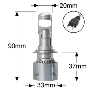 LED Headlight - A80_H7