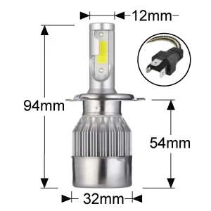 LED Headlight Bulb - C6_H4