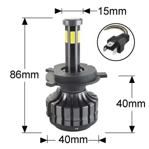 LED Headlight - G9_H4/HB2/9003