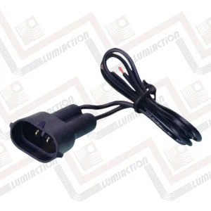 2-pin H8/ H11 headlamp male connector harness