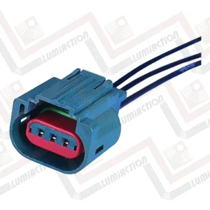 3-pin 9008/ H13 headlamp male connector harness for 15203303