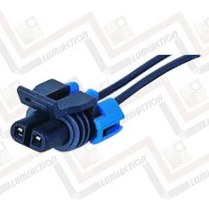 2-pin H1 fog lamp connector harness for 12102747, PT374