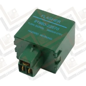 Aftermarket Flasher to replace TOYOTA OEM 066500-0791, 81980-12030, 81980-22070, 12V 3 Pin
