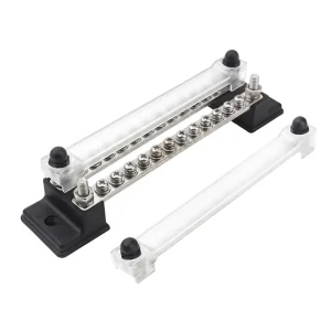 14 Terminal Dual-Row Busbar Block and Cover​