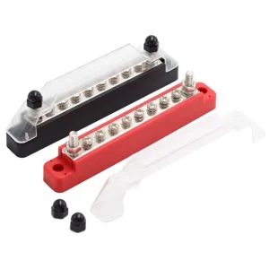 10 Terminal Screw Busbar Block and Cover