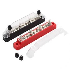 10 Terminal Screw & Stud Busbar and Cover