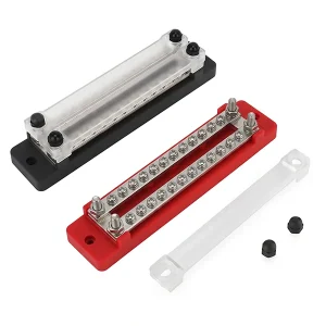 14 Terminal Dual-Row Screw & Stud Block and Cover