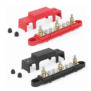 13 Terminal Dual-Row Stud Busbar and Cover