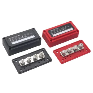 4 Terminal Stud Busbar and Cover