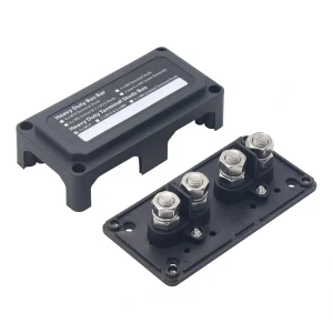 2 Terminal Dual Stud Busbar and Cover