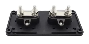 2 Terminal Dual Stud Busbar and Cover_A Panel