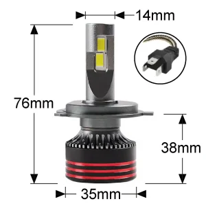 LED Headlight - M8_H4/HB2/9003