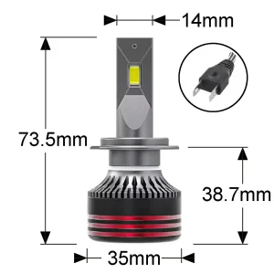 LED Headlight - M8_H7