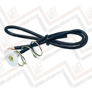 Single contact standard base nylon disc moisture resistant pigtail
