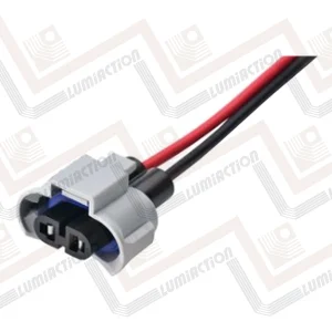 2-pin H9 headlamp connector harness