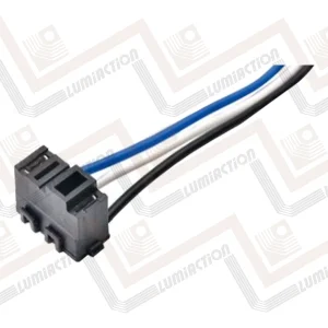 3-pin H15 headlamp connector harness