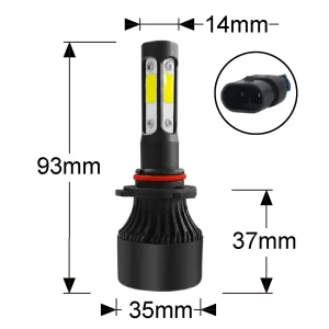 LED Headlight - X7_9006/HB4