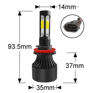 LED Headlight - X7_H11/H8/H9